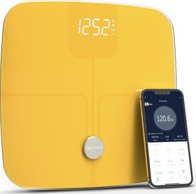 Resim Nautıca Nautica Classic Collection Plus Vücut Analizli Akıllı Bluetooth Tartı Baskül Sarı 