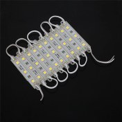 Resim Gemstone 3 x 10PCS 5050 Smd 3 LED Modül LED Strip String Işık Su Geçirmez Dc 12V Sıcak Beyaz (Yurt Dışından) 