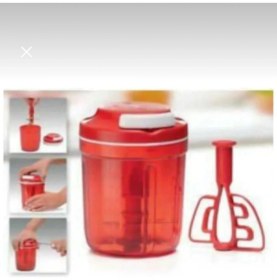 Resim Özbience Yüksek Performanslı Supersonic Ronda Kırmızı Mutfak Robotu 