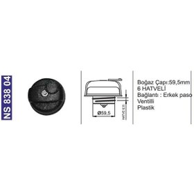 Resim Depo Kapağı Ventilli-Kilitli Askam/Dodge-Hıno-Iveco-Scanıa-Unıver 