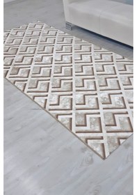 Resim Lüle Halı Kaymaz Taban Yıkanabilir Yolluk Halı Lsm300kahve 