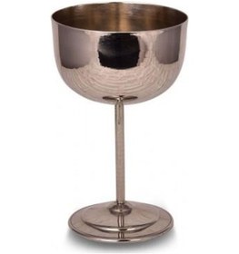 Resim Turna Bakır Vino Kadeh 2 No Düz 400 ML Nikel Turna0457-2 