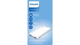Resim Philips DLP1812PW 10.000 Mah 2xusb-A 2.1A Usb-C Çıkış Pd Taşınabilir Şarj Cihazı Beyaz 