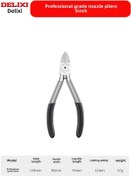 Resim Hombey Endüstriyel Kalite İnce Bıçaklı 5 İnç Slant Nose Pliers - Kesme, Çıkartma Ve Hassas İşler İçin Çok Amaçlı Elektrikçi Aleti 