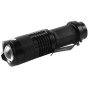 Resim Youtek Alüminyum Alyuminyum Fener, 260lm Led Işık Kaynağı, Ip67 Su Geçirmez, 3 Işık Modu Güçlü, Zayıf, Flaş , 100-300m Menzil, Pil Dahil Değil 