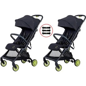 Resim Prego Quark İkiz Bebek Arabası 