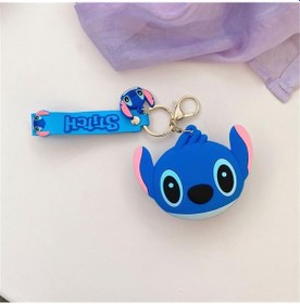 Resim Piraye Gift Disney Stitch Bozuk Para Cüzdanı Anahtarlık 