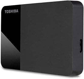 Resim Toshiba 4TB Canvio Ready - taşınabilir harici 2,5 inç sabit disk, SuperSpeed USB 3.2 Gen 1, Microsoft Windows 7, 8 ve 10 ile uyumlu, siyah (HDTB410EK3AA) 