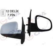 Resim Dış Dikiz Aynası Sağ Kangoo-cıtan 13 Elektrikli Isıtmalı Sensörlü Astarlı Asferik 7 Fiş Vm-6132ehpasr-203886 