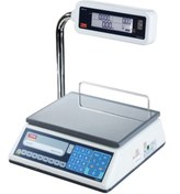 Resim TEM Tel Lcd Katlanır Boyun Fiyat Hesaplamalı Terazi 15 Kg 
