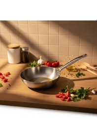 Resim Cvs Dn 20042 Ametıst 28cm Paslanmaz Wok Tava gri 