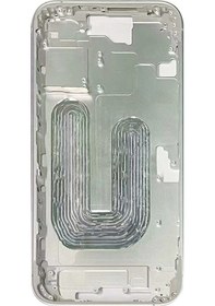 Resim Pazly Uyumlu Plus Plakası Orta İphone İçin Gümüş Çerçeve Çerçeve 16 Mg 