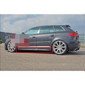 Resim Audi A3 R Yan Marşpiyel Takımı - Plastik 