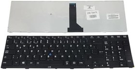 Resim Toshiba Satellite R850-102 PT52HE-00300KY4 ile Uyumlu Klavye Türkçe Siyah 