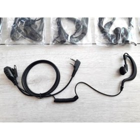 Resim OEM K6 Spiralli Baofeng Wln Retevis Zastone Teknoben Mars Zetcom Telsiz Kulaklık 