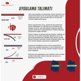 Resim Tearnow Ford Fiesta Mk7 (2008-2016) Kelebek Camı Kaplama - Mat Siyah & Hologram 