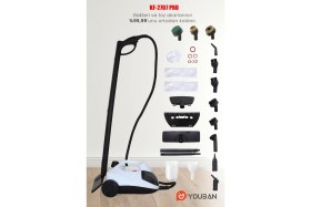 Resim KF2707 PRO Çok Fonksiyonlu Buharlı Temizlik Makinesi Buharlı Temizleyici 