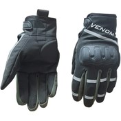 Resim Venom Motosiklet Eldiveni 9010 Haki Soft Shel 