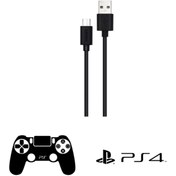 Resim Philips Playstation 4 Ile Uyumlu Joystick Şarj Kablosu Usba To Micro 3A 45W Universal Hızlı Şarj ve Data Kablosu 2m DLC3106U 