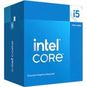 Resim Intel Core i5-14400F 2.5 GHz LGA1700 20 MB Cache 65 W İşlemci 
