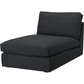 Resim IKEA Antrasit Konforlu Kanepe - Uzanma Koltuğu 