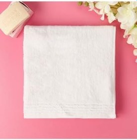 Resim Fly Ayak Havlusu - Beyaz - 50X70 Cm 