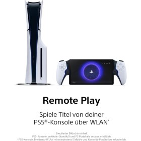 Resim Sony Playstation Beyaz Portal Remote Player + Ps5 Taşıma Çantası Hediye 