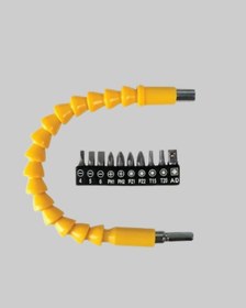 Resim Zengemtx 12 Parça Akrobat Bits Seti Çok Amaçlı Vidalama Dalı Çelik 