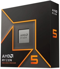 Resim AMD Ryzen 5 9600X İşlemci, 6 Çekirdek/12 Dizginsiz İplik, Zen Mimarisi 5, 38MB L3 Önbellek, 65 W TDP, 5,4 GHz'e kadar Frekans Artışı, Soket AM5, DDR5 ve PCIe 5.0, Fan Yok 
