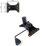 Resim Ofis Büro Çalışma Koltuğu için tek kol Metal Şase tilt Mekanizma (15x20cm) Yedek Parça Depolife