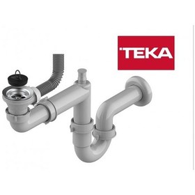 Resim Teka EBM 45 İnfant OD Evye Sifon Takımı Gümüş 