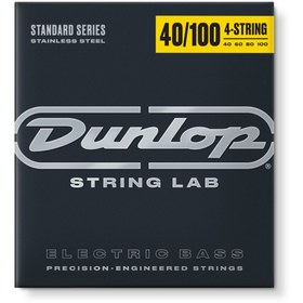 Resim Jim Dunlop DBS40100 Light Stainless Steel bas Gitar Teli (40-100) 