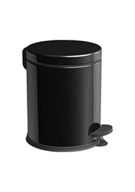 Resim Pedallı Çöp Kovası Siyah 3 Lt Nv1001rs Siyah 