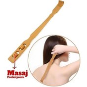 Resim Skygo Masajlı Sırt Kaşıma Aparatı - Bambu Sırt Kaşıyıcı 