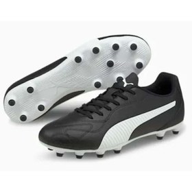 Resim Puma Monarch II FG/AG Erkek Çim Saha Kramponu Siyah 10655901 