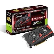 Resim Asus EXPEDITION Nvidia GeForce GTX 1050 Ti 4GB OC 128Bit GDDR5 (DX12) PCI-E 3.0 Ekran Kartı EX-GTX1050TI-O4G 