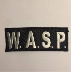 Resim StüdyoÜmitTişört W.A.S.P Patch Arma Ve Kot Yamaları 