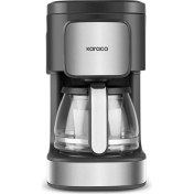Resim Karaca Just Coffee Aroma 2 In 1 Filtre Kahve ve Çay Demleme Makinesi Inox 