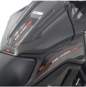 Resim GP Kompozit Honda NC 750 X 2021-2024 Uyumlu Tank Pad Seti Kırmızı 