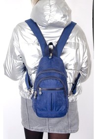 Resim Bizoon Np2055 Krinkl Kumaş Sırt Ve Body Bag Kadın Çanta 