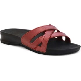 Resim Ceyo Konfores 1164-9942-1 Tam Anatomik Terlik - NKT01164-BORDO-3 