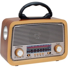 Resim Nostaljik Tasarımlı Bluetooth Mp3 Çalar, Fm Radyo ve Çoklu Bağlantı 