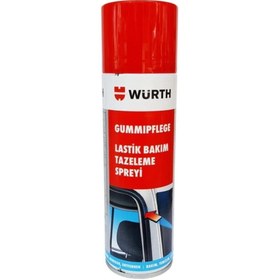 Resim Würth Lastik Bakım-tazeleme Spreyi 300ml Kauçuk Kapı Fitil Bakım 