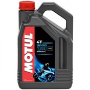 Resim Motul 3000 10w40 Mineral Motosiklet Yağı (4 LT.) 