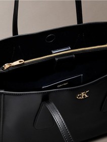 Resim Calvin Klein Kadın Ck Medium Work Tote Çanta-12532 Siyah/altın 
