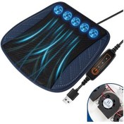 Resim Rogfer Çok Fonksiyonlu Usb Fan Havalandırma Isı Dağılımı Araba Koltuğu Minderi Donanma Diğer 