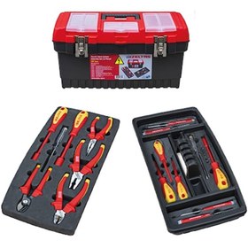 Resim İzeltaş 1000v Izoleli Elektrikçi Takım Çantası Seti 23 Parça 