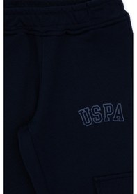 Resim U.S. Polo Assn. Kız Çocuk Lacivert Cep Detaylı Parlak Baskılı Eşofman Altı 50316892-VR033 