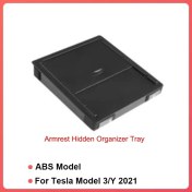 Resim Cdwishbest Tip C-Gizli Kutu Merkezi Kolçak Saklama Kutusu Organizatör Merkezi Konsol Akın Abs Organizatör Öncesi Tesla Modeli 3 Y Kasım Için Yükseltme (Yurt Dışından) 
