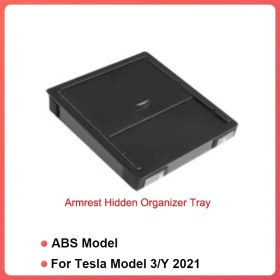 Resim Cdwishbest Tip C-Gizli Kutu Merkezi Kolçak Saklama Kutusu Organizatör Merkezi Konsol Akın Abs Organizatör Öncesi Tesla Modeli 3 Y Kasım Için Yükseltme (Yurt Dışından) 